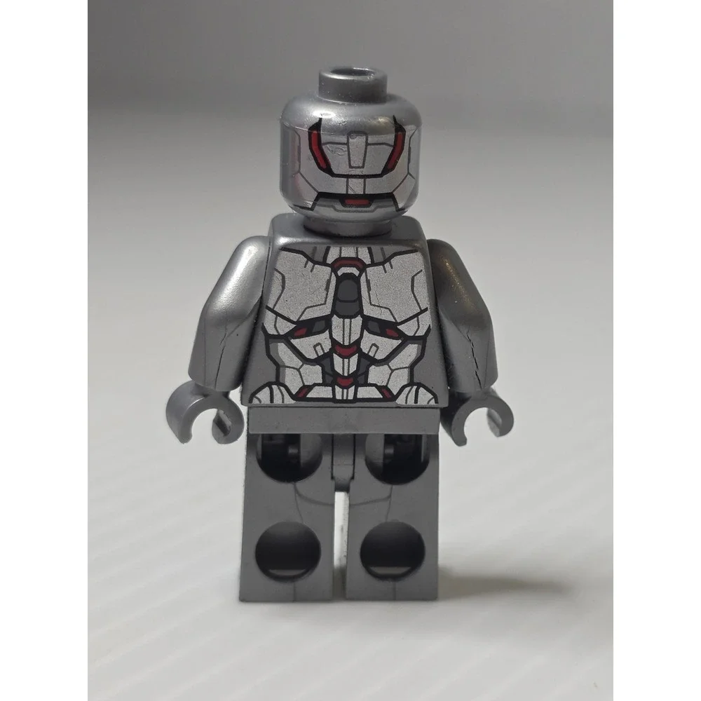 LEGO Minifigure One Size Pearl Dark Gray Good Ultron Prime